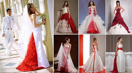Red rochii de nunta Fotografie 2017 modele și accesorii pentru acestea