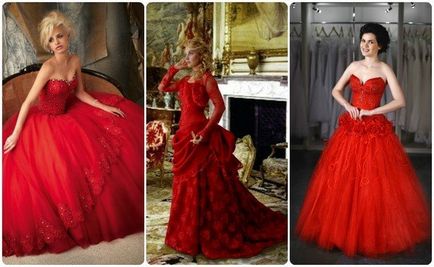 nunta Red rochie de fotografie
