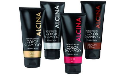 Colorat șampon - alternativă eficientă vopsea dovada