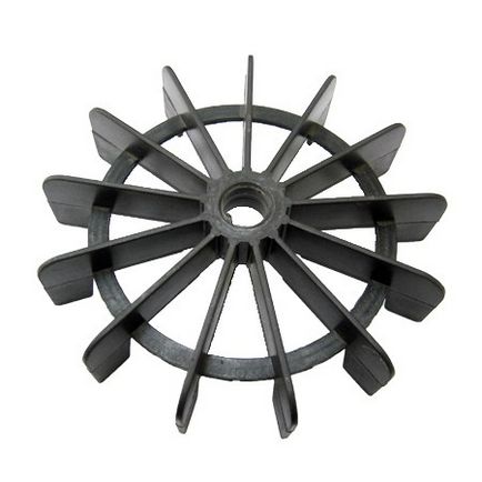 Răcire rotorului fan al designului motorului, utilizarea