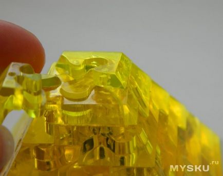 Crystal puzzle 3d „piramidă» c iluminare sau de a crește iq (piramida) Crystal puzzle 3d „piramidă» c lumina de fundal sau pentru a crește iq
