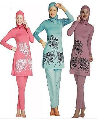 problemele femeilor burkini Costume de baie costume de baie musulmane