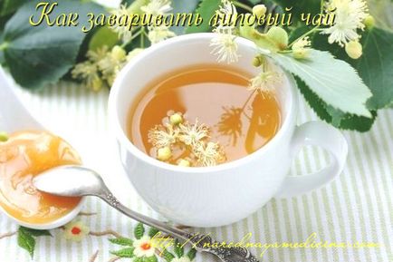 Linden beneficiile aduse de ceai, proprietăți și contraindicații blog-Alena Kravchenko