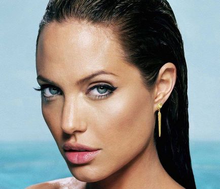 Machiaj Angelina Jolie, Angelina Jolie machiaj lecție fotografie