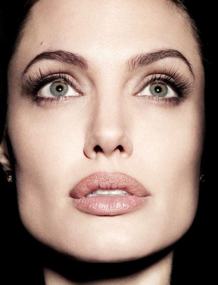 Machiaj Angelina Jolie, Angelina Jolie machiaj lecție fotografie