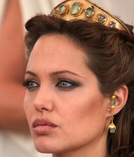 Machiaj Angelina Jolie, Angelina Jolie machiaj lecție fotografie