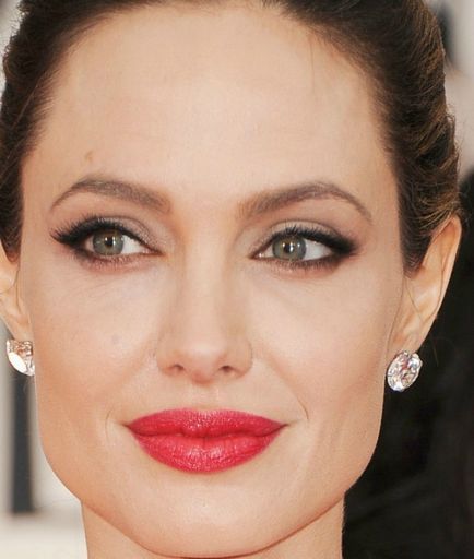 Machiaj Angelina Jolie, Angelina Jolie machiaj lecție fotografie