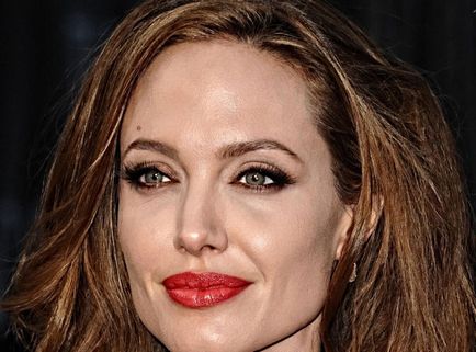 Machiaj Angelina Jolie, Angelina Jolie machiaj lecție fotografie