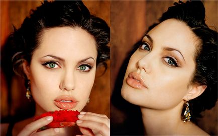 Machiaj Angelina Jolie pas cu pas