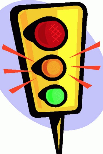 Fie că este posibil să se treacă semnalul de trafic pe galben (trecere) Pot să trec pe un semnal de trafic galben