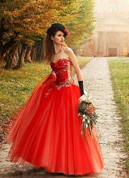 Pot să se căsătorească într-o rochie roșie pentru prima dată sau din nou, fără triumf, sfaturi video,