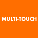multi-touch screen pe un smartphone sau tabletă l