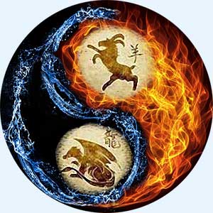 Țapul (oaie) - Dragon femeie de compatibilitate