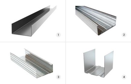 Ghiduri pentru gips-carton si dimensiuni - cum să se stabilească profile de plafon