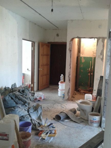 renovare noastră lungă în apartament