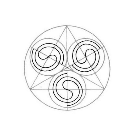 Mai multe metode de desen spirale ornamente celtice