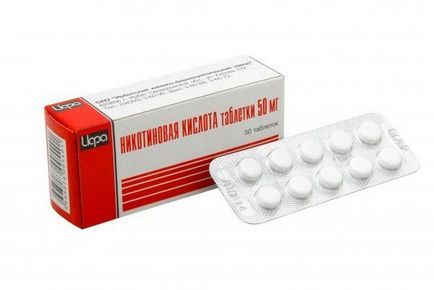 Niacin tablete Proprietăți și aplicații