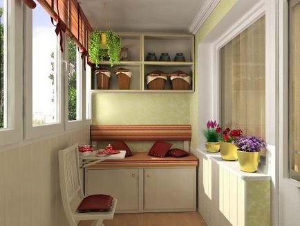 Noua viață a ideilor balconului neconventionale pentru renovare (nou) Viața nouă de balcon ideile tale neconvenționale pentru reparații