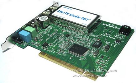 Noul tuner TV pe pci si beholder AverMedia - AVerTV 505, AVerTV 507, iată TV 507 rds