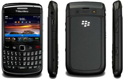 Prezentare generală smartphone BlackBerry Bold 9780