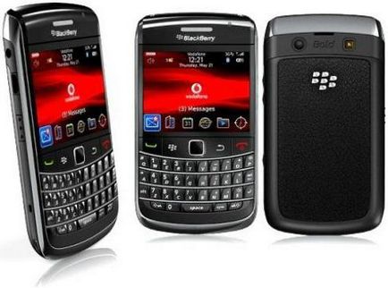 Prezentare generală smartphone BlackBerry Bold 9780