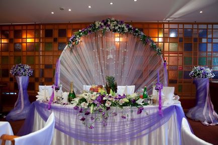 decorare nunta în stilul de lavandă ca o tendință modernă în 2017
