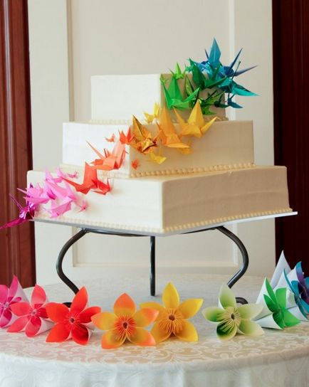 Origami pentru nunta - tendința de moda a anului 2013-2014
