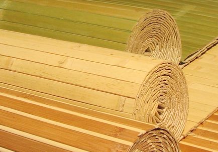Decorarea pereților de bambus - tendinta in design interior