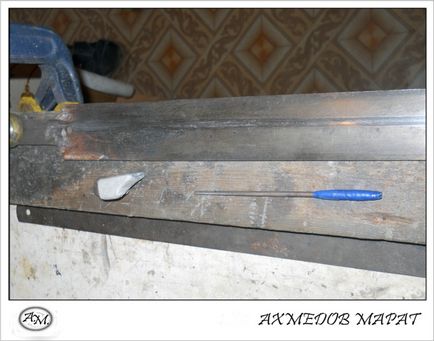 site-ul personal - producția de pumnal tradițională caucaziană Partea 1 lama (lama) site-ul personal - producția de partea tradițională caucaziană lama pumnal 1