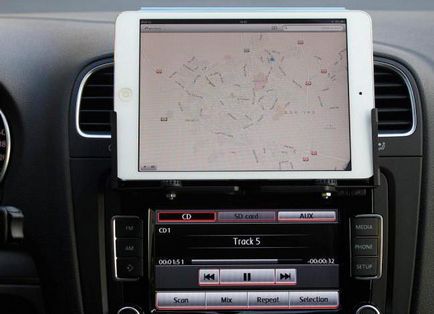 Tableta cu selecție model de navigator, configurare, comentarii