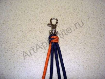 Țesutul Lanyard cu mâinile sale țesut tehnici cu fotografii și video