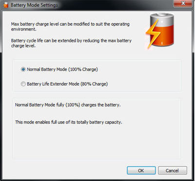 De ce baterie laptop se oprește încărcarea la 80%