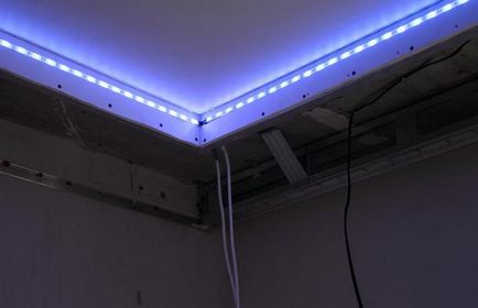 Corpurile de iluminat cu LED-uri de bandă - tehnologie de editare video