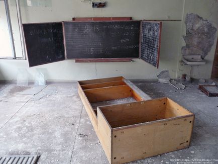 Mergând pe zona Cernobâl (80 Vlaskin Pripyat) O excursie la zona Cernobâl