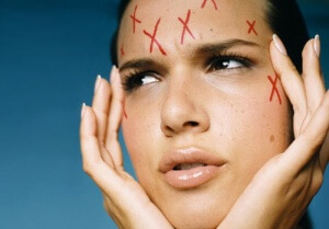 Problemă cauze ale pielii faciale și tratamente