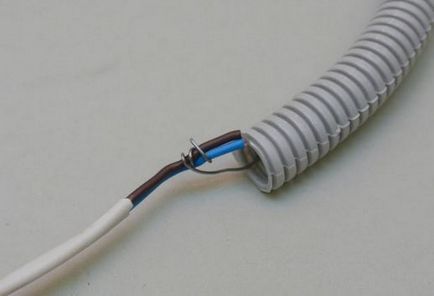 broșat prin cablu ceea ce este necesar de stabilire a ondulație, cum să se întind firele prin ondulat, modul de a alege