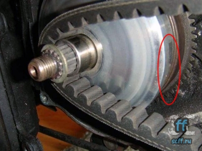 Verificarea și înlocuirea scuterul CVT centura - reparații - efect scuter (scuter) Verificarea și înlocuirea scuterul CVT centura - reparații - efect scuter