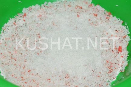 Raffaello de brânză și surimi (crab brânză Raffaello) Raffaello brânză și crab