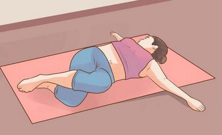 Întinzându-se înapoi la exerciții de bază (întindere) Întinzându-se înapoi la exerciții de bază
