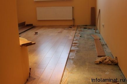 Repararea laminat propriile lor mâini