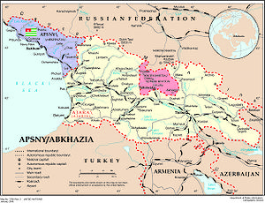 Republica Abhazia - este