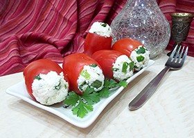 tomate Rețetă coapte umplute cu carne