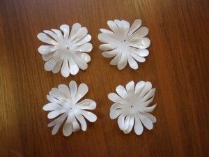 Daisies din sticle de plastic