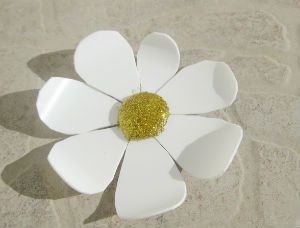 Daisies din sticle de plastic