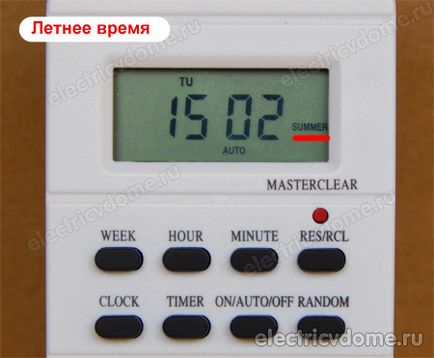 Outlet cu temporizator săptămânal (temporizator priză săptămână) Priza cu temporizator săptămână