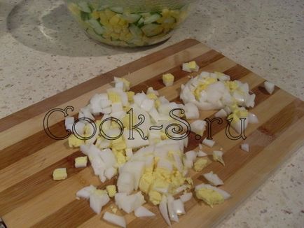 Salata cu porumb și castravete - un pas cu pas reteta cu fotografii, salate