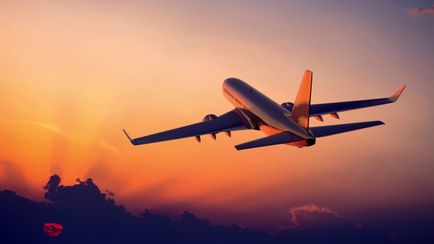 Avionul în fotografie cer (poze) Avionul în fotografie cer