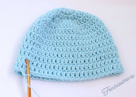 pălării Crochet pentru nou-născuți - scheme, clasa de master și o lecție video de