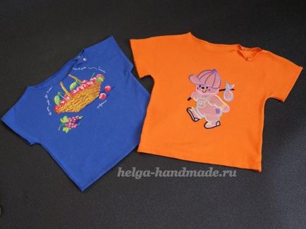 tricouri pentru copii de cusut cu mâinile lor