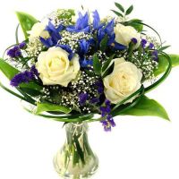 Albastru buchet de mireasa (albastru) Albastru buchet de mireasa